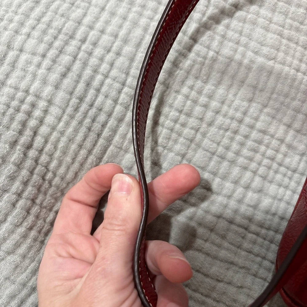 Y2K Coach Signature Gallery Tote Bag F12346 – Red Canvas Logo & matching Wallet - Picture 9 of 16